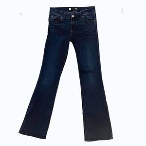 Kut From The Kloth Natalie High Rise Bootcut Jeans Womens 8 Dark Wash Stretch